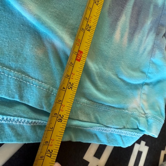 Chaser Grateful Dead Tie-Dye Tee - White, Yellow, Blue - Picture 7 of 8